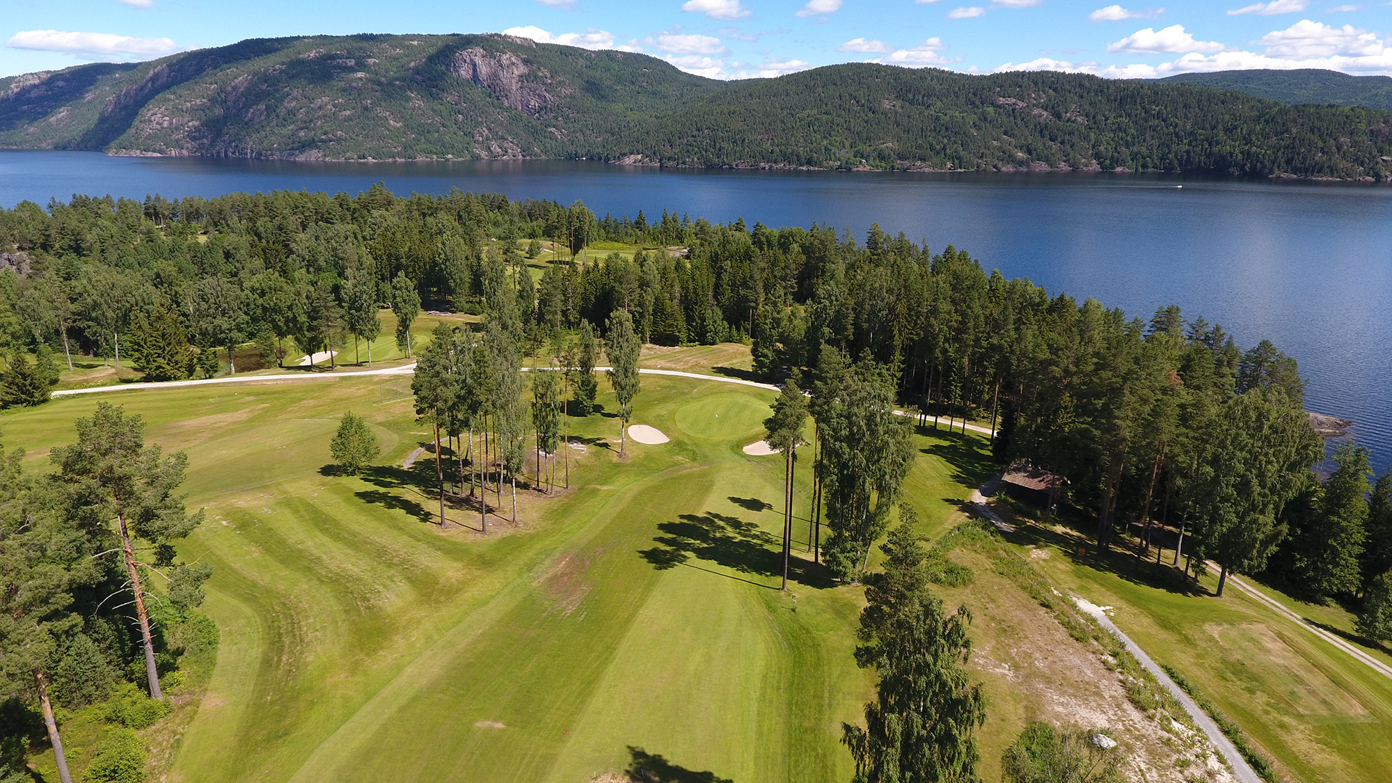 Kurs på golfbanen